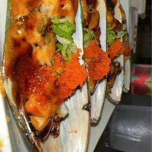 Baked Mussels