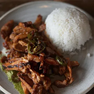 Spicy Chicken Teriyaki Dinner