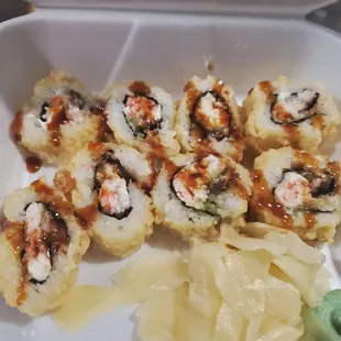 Las Vegas roll