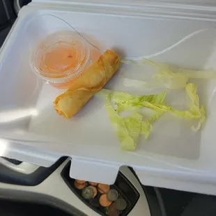 Spring roll, baby size