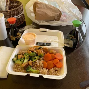 Teriyaki Chicken Lunch Special.