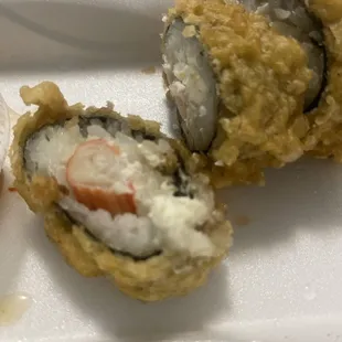 Deep fried crab Roll