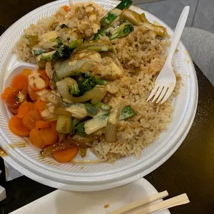 Hibachi and Teriyaki Vegetables .. delicious