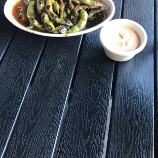 Chili Garlic Edamame