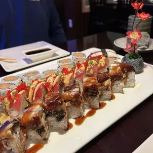 food, sashimi, sushi and sashimi, sushi