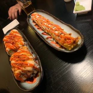 sushi and sashimi, sushi, sashimi, food
