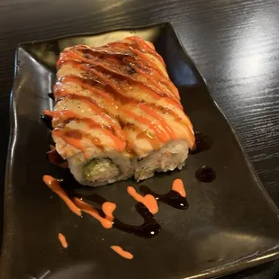 Baked Salmon Roll