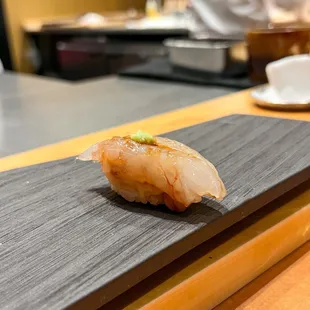 Amaebi with Hokkaido uni