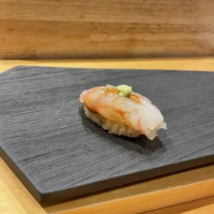 Ebi and uni nigiri