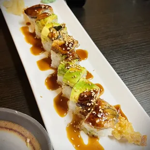 Dragon roll.
