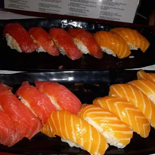 sashimi, sushi, food, sushi and sashimi