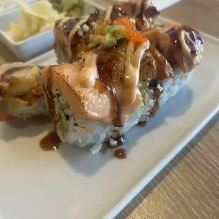 Baked Salmon Roll