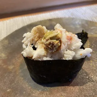 Hairy Crab Sushi
