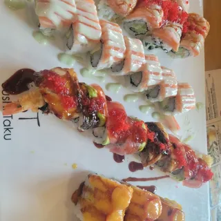 Color Dragon Roll (8Pcs)