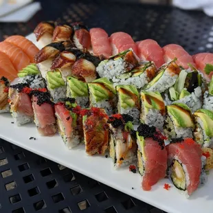 sushi and sashimi, food, sushi, sashimi