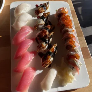 10 Pieces Nigiri with 1 Signature Roll Special
