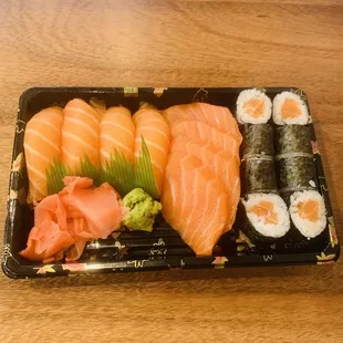 Salmon platter
