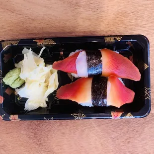 sashimi, sushi, sushi and sashimi, food