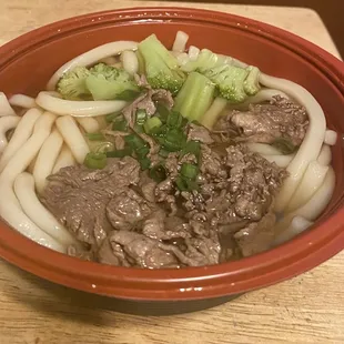Beef Noodle Soup $9.95. It's good but very tiny portion.