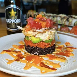 sushi and sashimi, sushi, sashimi, food