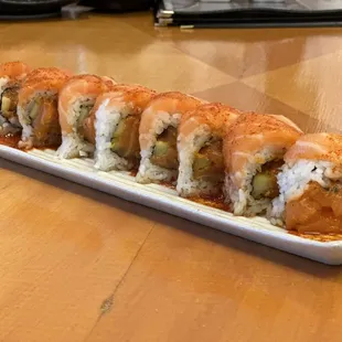 Spicy Salmon Rolls
