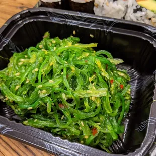 November 28 2020; Seaweed salad ($5.50).