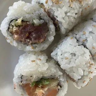 food, sushi and sashimi