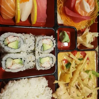 Sushi, Sashimi and Curry