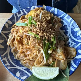 Chicken pad Thai