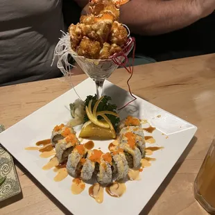 sushi and sashimi, food, sashimi, sushi