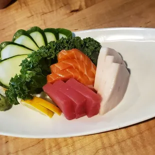 Sashimi appetizer