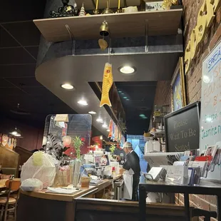 Bar area near front door