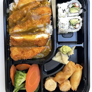 Bento 4 - Curry Chicken Katsu