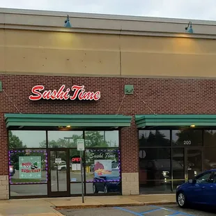 Storefront for Sushi Time