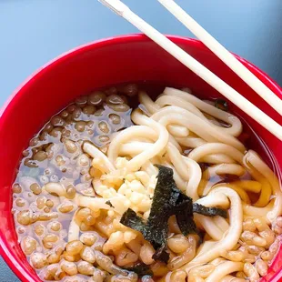 Temper a Udon or Chicken Udon