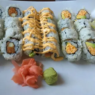 sushi and sashimi, food
