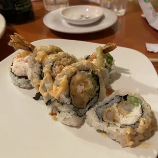 Shrimp tempura roll
