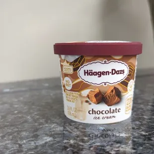Hagen Dazz ice cream, my favorite.