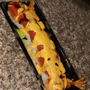 Langostino Volcano Rolls