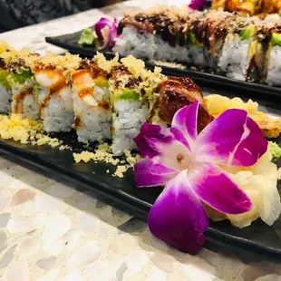 sushi and sashimi, sashimi, sushi, food