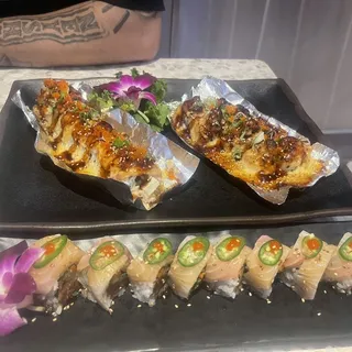 Baked Salmon Roll