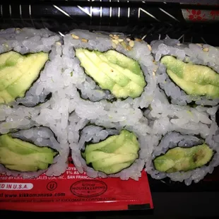 Avocado Roll - $3.25