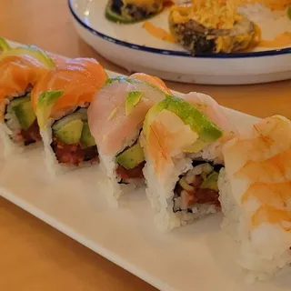 spicy rainbow roll GF