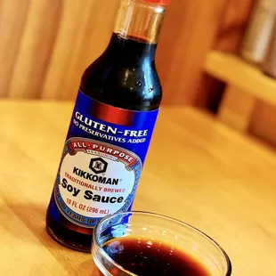 Gluten-free Soy Sauce: Tamari