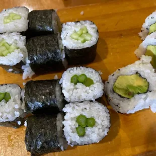 Vegan rolls!  Love!