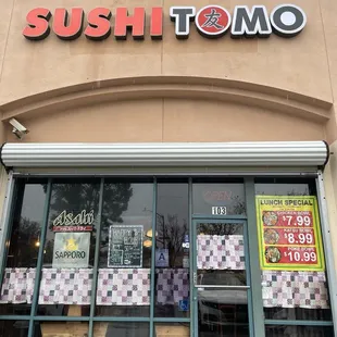 Sushi Tomo San Bernardino Off of University Parkway