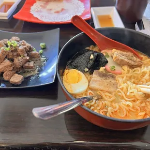 Tonkotsu ramen  with extra meat