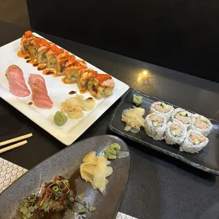 sushi, food, sushi and sashimi, sashimi