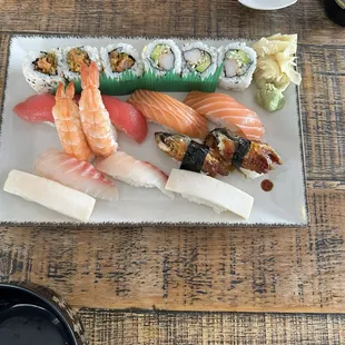 sushi and sashimi, sushi, sashimi, food