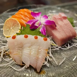 a variety of sushi